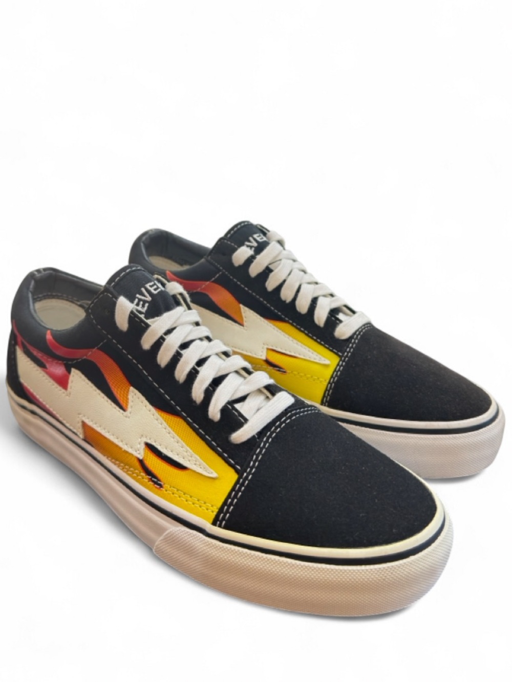 Revenge X Storm ‘Black Flames’ Shoes Size US 8 Men’s/ 9.5 Women’s (NEW)